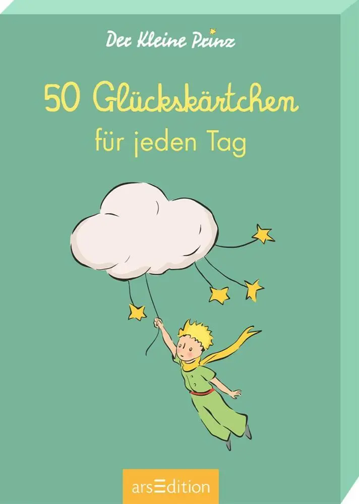 Cover: 9783845862736 | Der Kleine Prinz. 50 Glückskärtchen für jeden Tag | Saint-Exupéry