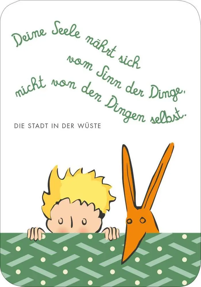 Bild: 9783845862736 | Der Kleine Prinz. 50 Glückskärtchen für jeden Tag | Saint-Exupéry
