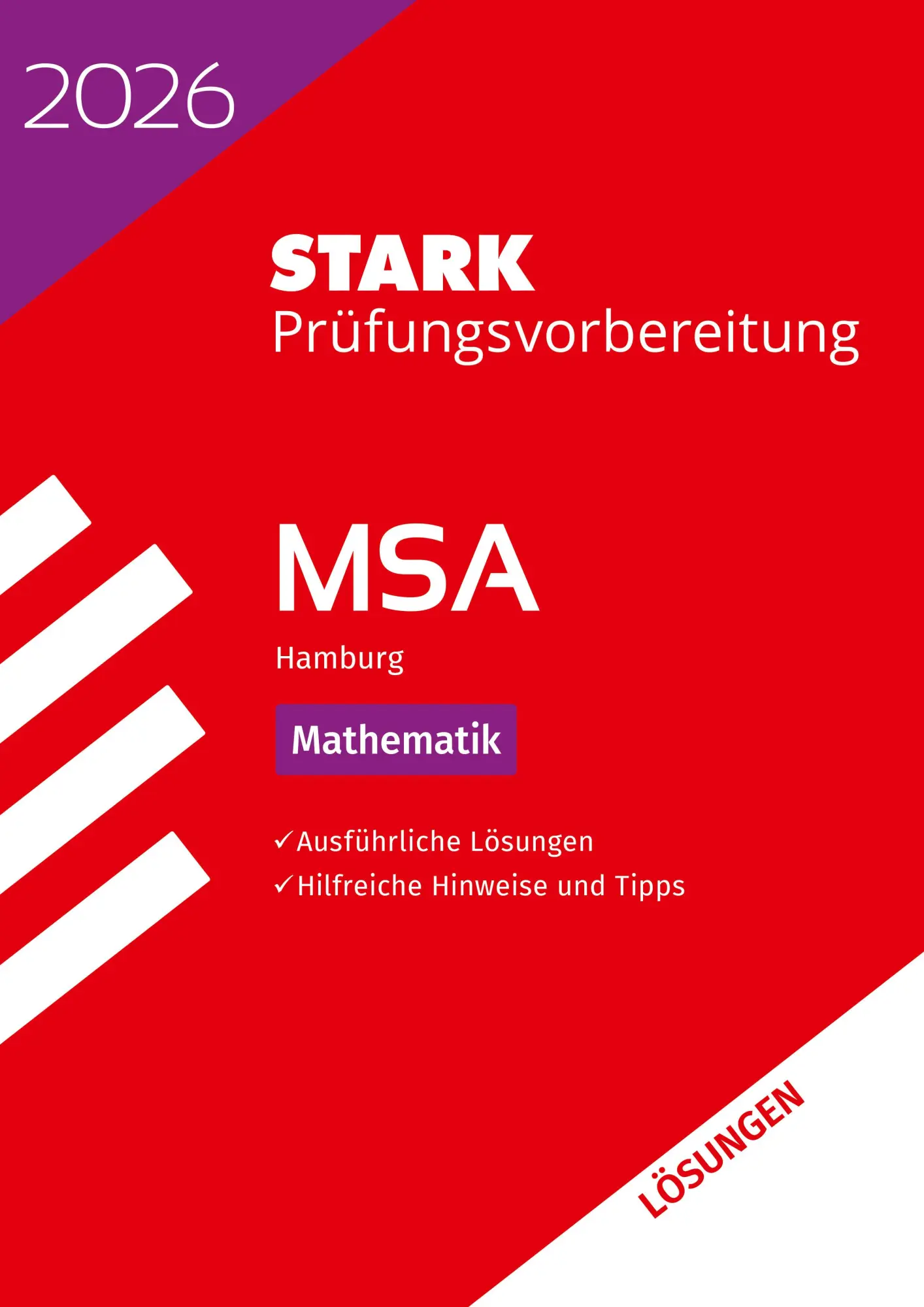 Cover: 9783849062736 | STARK Lösungen zu Mathematik - MSA 2026 Hamburg - Prüfungsvorbereitung