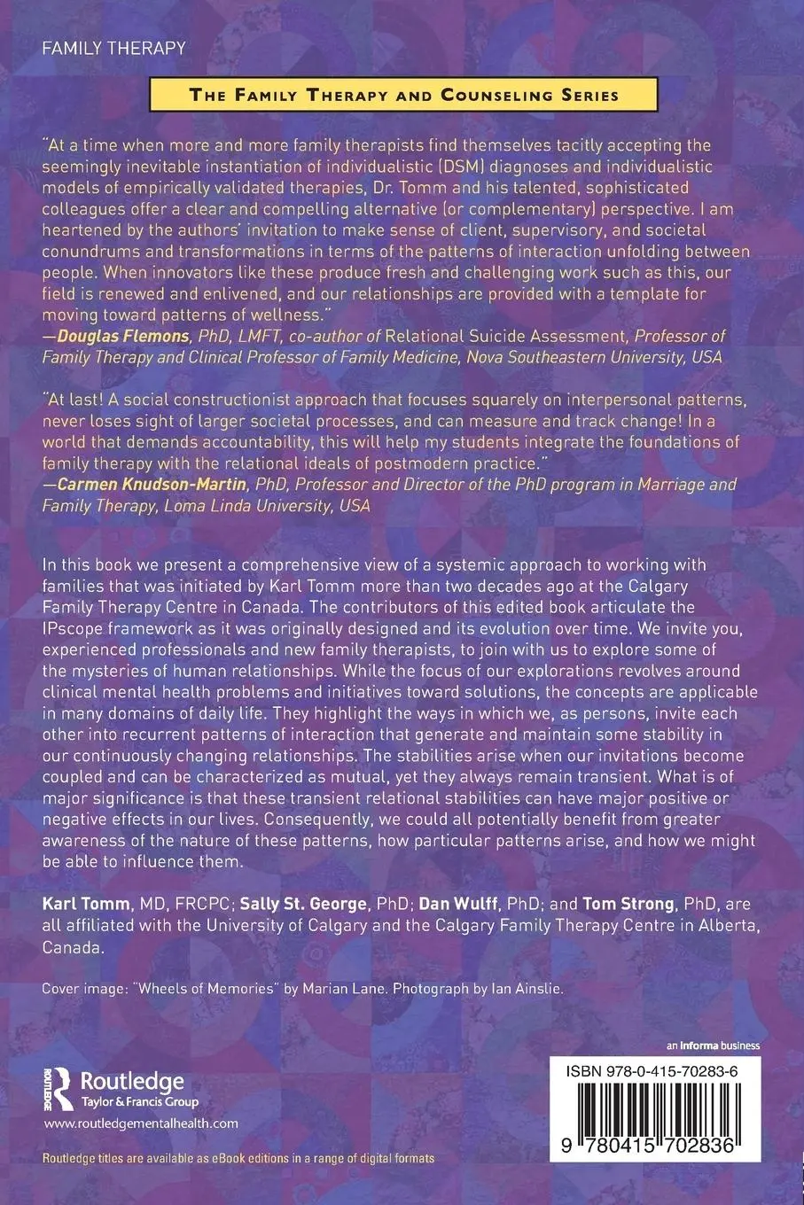 Rückseite: 9780415702836 | Patterns in Interpersonal Interactions | Karl Tomm (u. a.) | Buch
