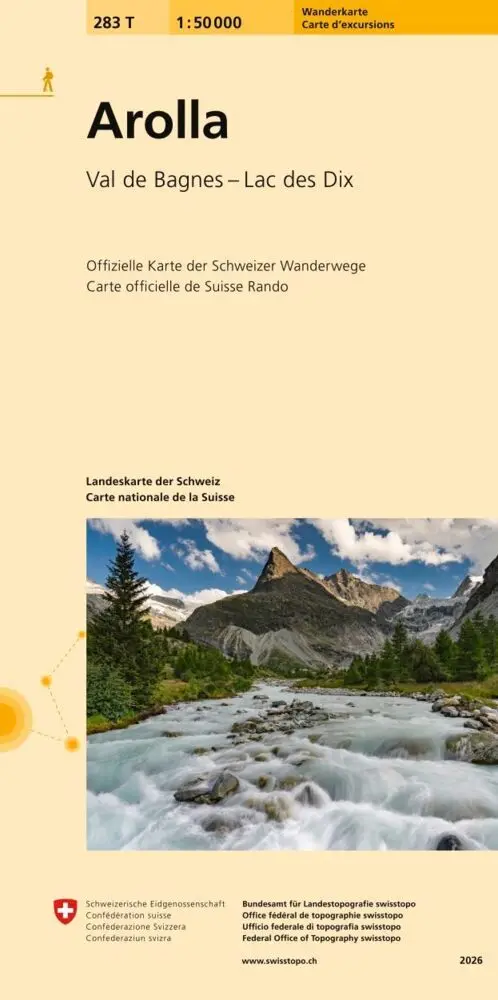 Cover: 9783302302836 | Landeskarte der Schweiz Arolla | swisstopo | (Land-)Karte | Deutsch