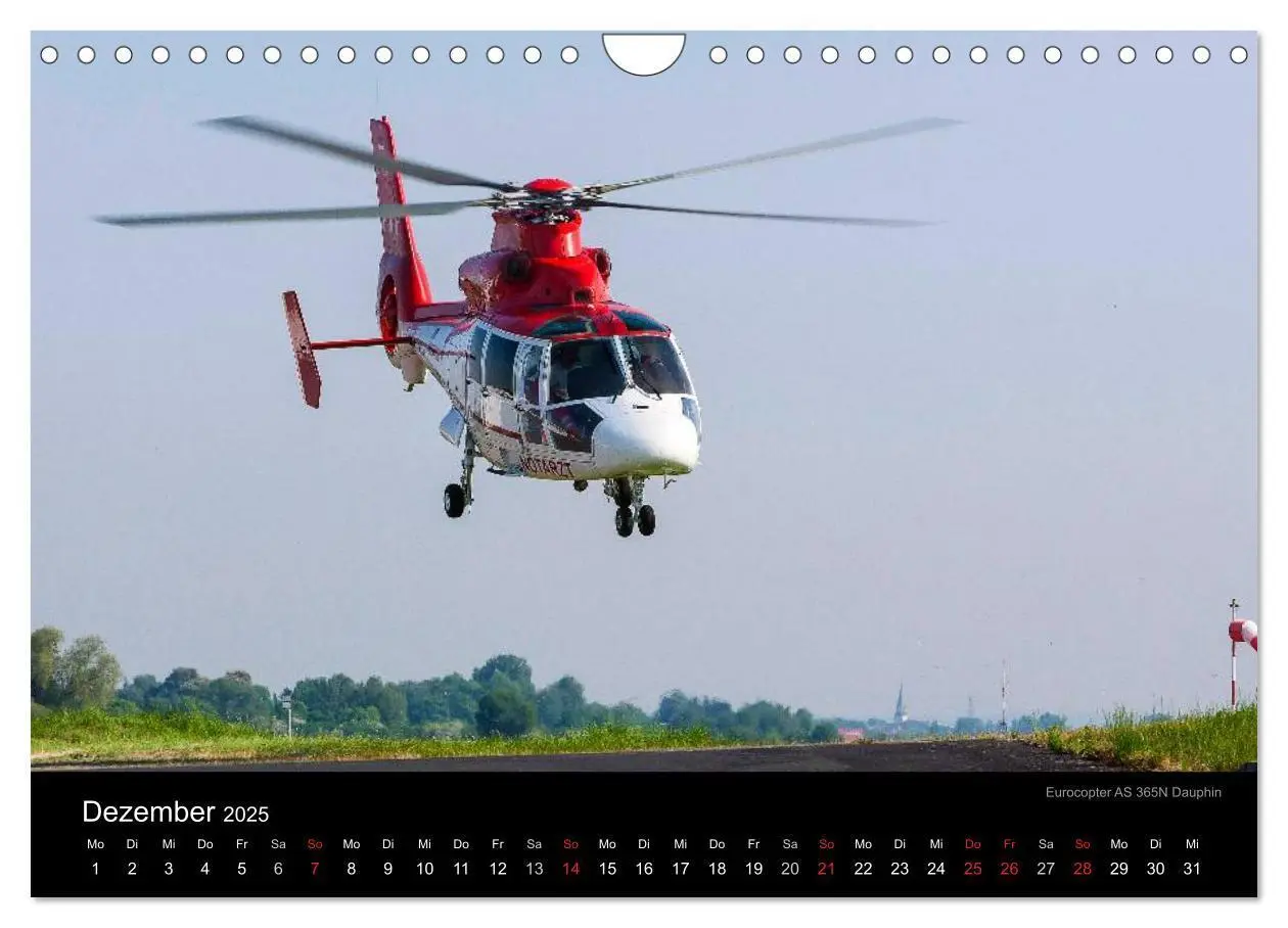 Bild: 9783435822836 | Helicopter 2025 (Wandkalender 2025 DIN A4 quer), CALVENDO...