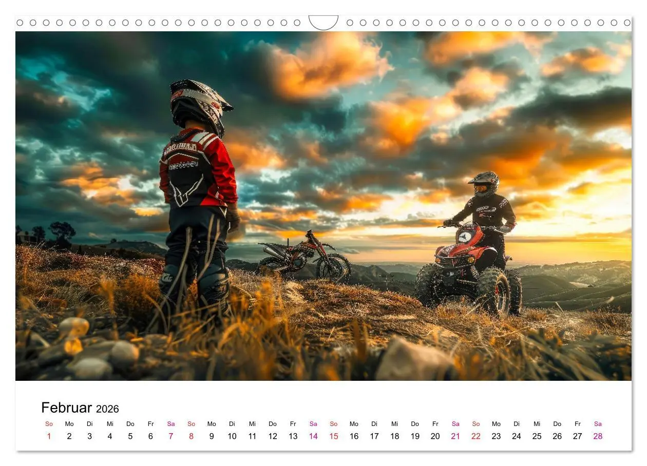 Bild: 9783457392836 | Quad Erlebnisse (Wandkalender 2026 DIN A3 quer), CALVENDO...