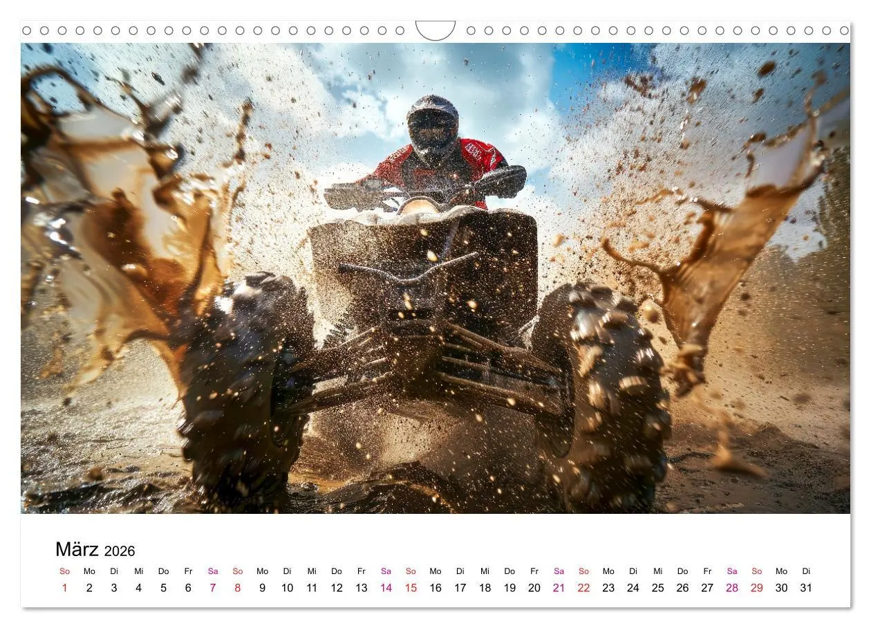 Bild: 9783457392836 | Quad Erlebnisse (Wandkalender 2026 DIN A3 quer), CALVENDO...