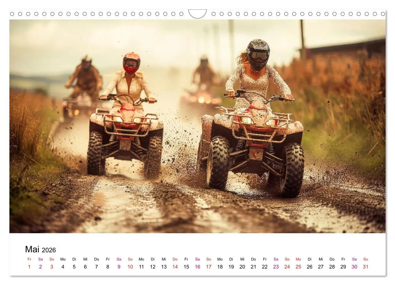 Bild: 9783457392836 | Quad Erlebnisse (Wandkalender 2026 DIN A3 quer), CALVENDO...