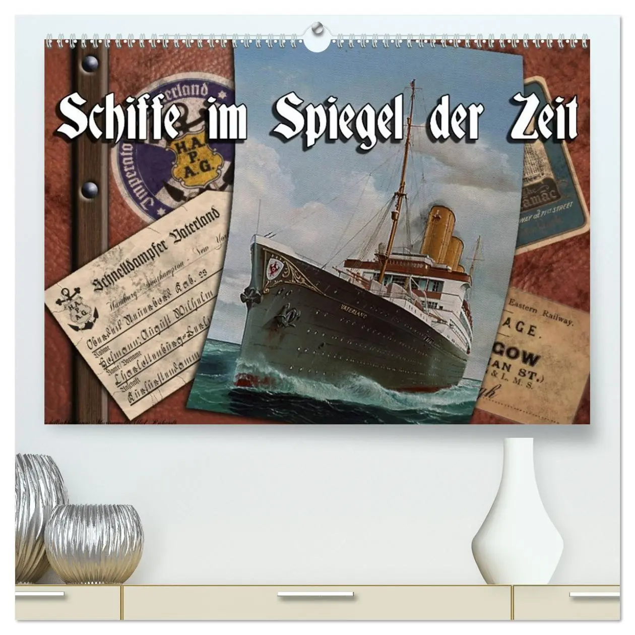 Cover: 9783516172836 | Schiffe im Spiegel ihrer Zeit (hochwertiger Premium Wandkalender...