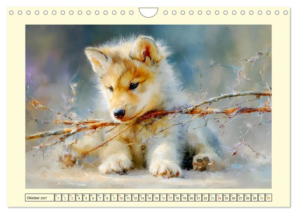 Bild: 9783516792836 | Waldseelen. Verspielte Wölfe im Licht der Natur (Wandkalender 2027...