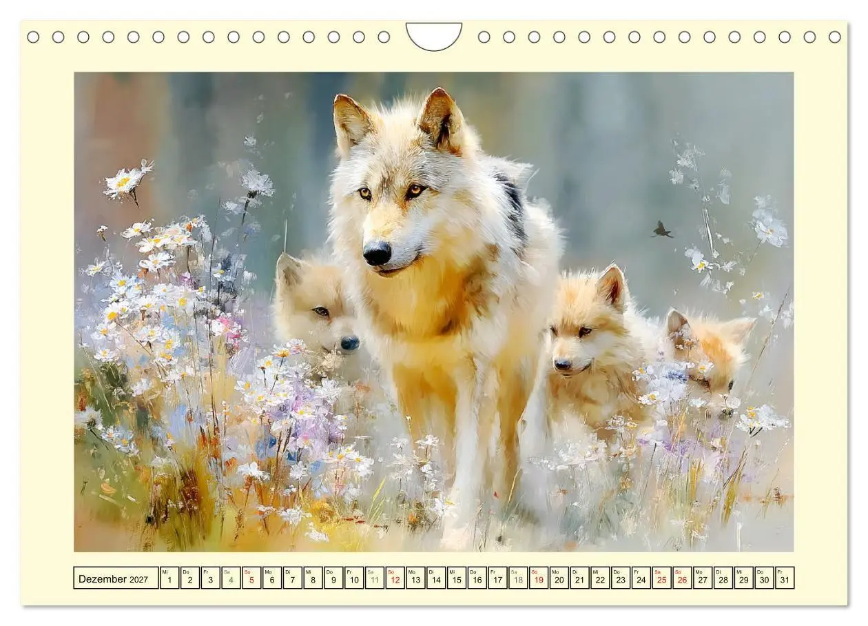 Bild: 9783516792836 | Waldseelen. Verspielte Wölfe im Licht der Natur (Wandkalender 2027...