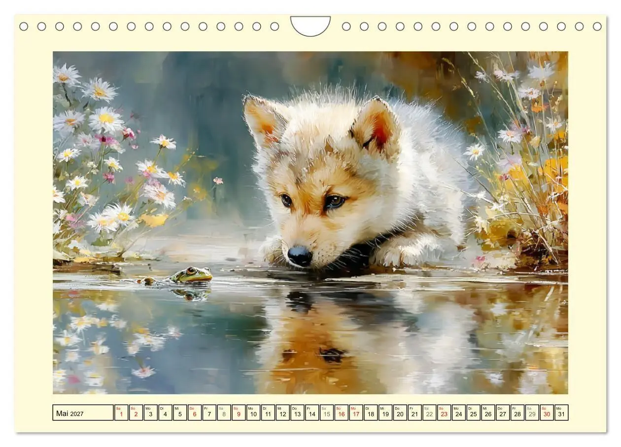 Bild: 9783516792836 | Waldseelen. Verspielte Wölfe im Licht der Natur (Wandkalender 2027...