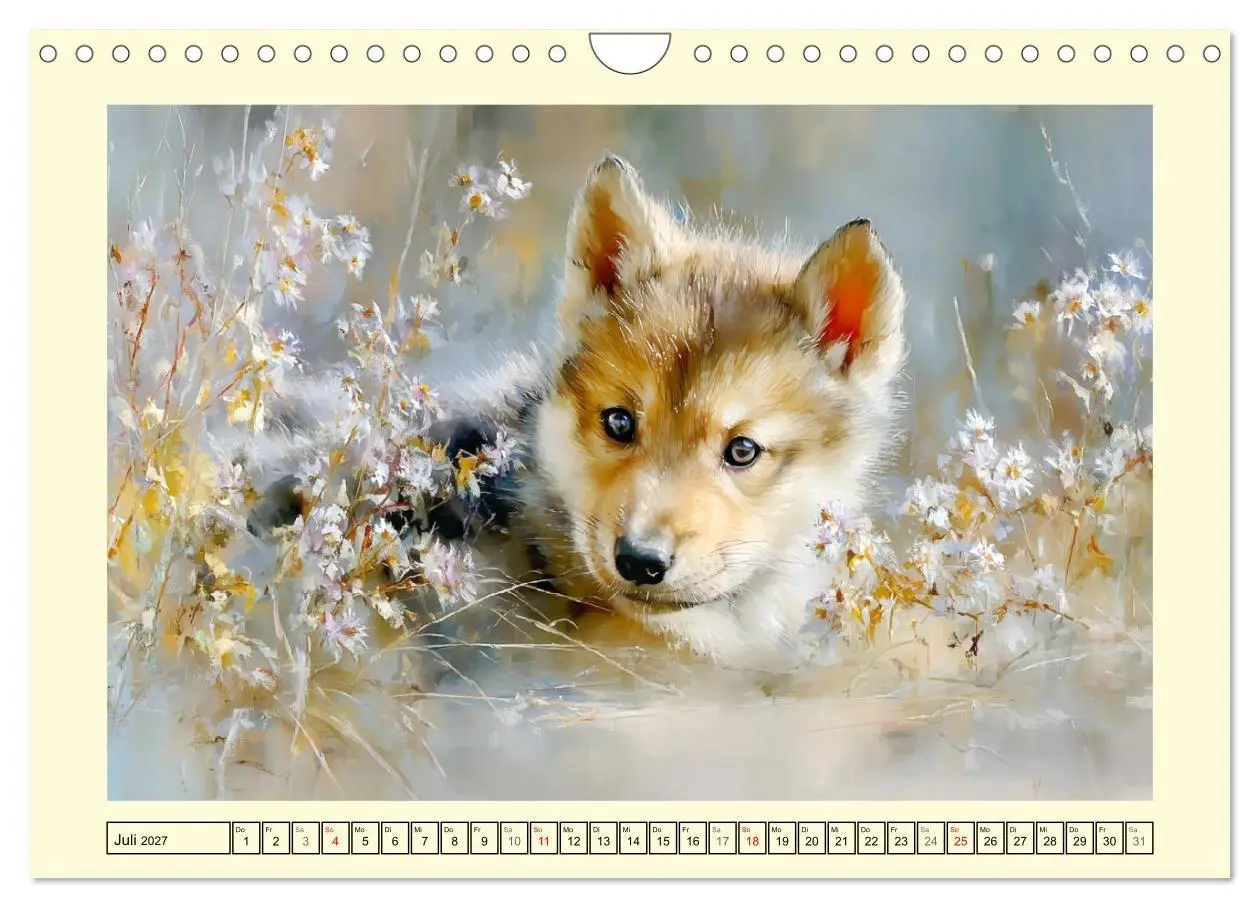 Bild: 9783516792836 | Waldseelen. Verspielte Wölfe im Licht der Natur (Wandkalender 2027...