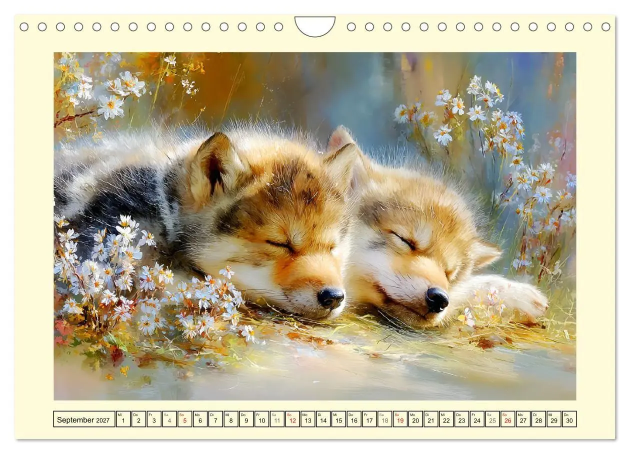 Bild: 9783516792836 | Waldseelen. Verspielte Wölfe im Licht der Natur (Wandkalender 2027...