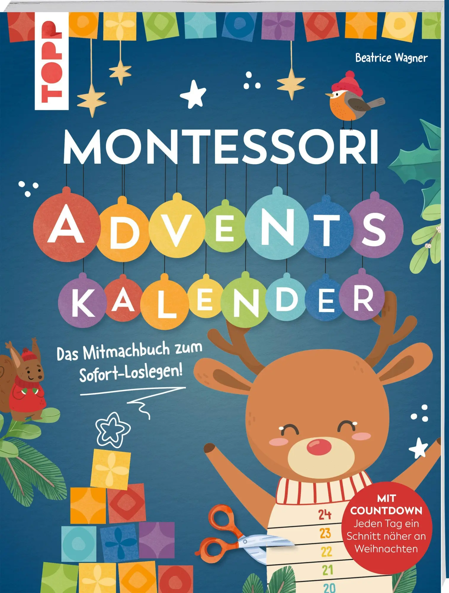 Cover: 9783735892836 | Montessori Adventskalender | Beatrice Wagner | Taschenbuch | 108 S.