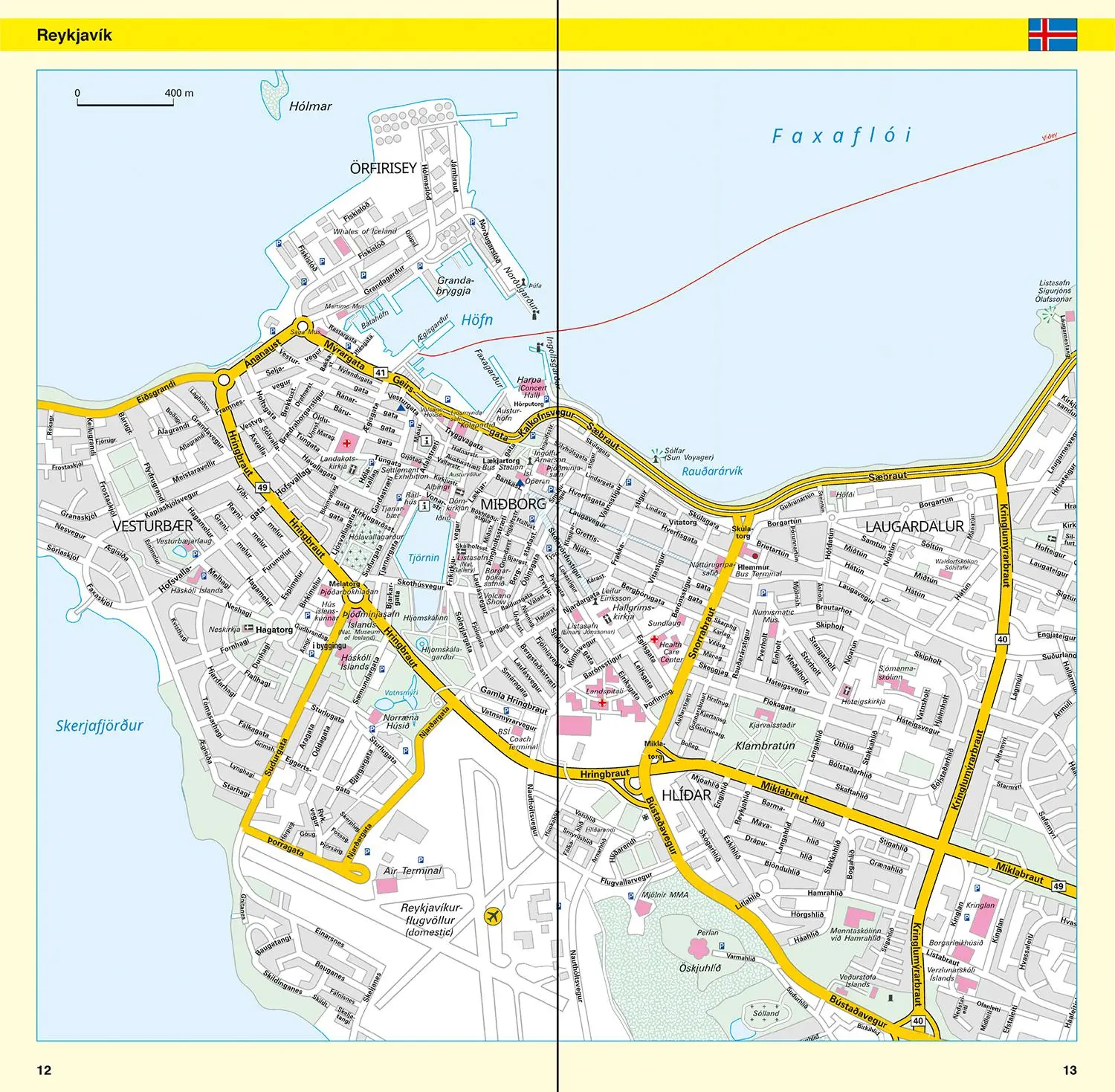 Bild: 9783826422836 | ADAC Länderkarte Island 1:600.000 | (Land-)Karte | ADAC LänderKarte