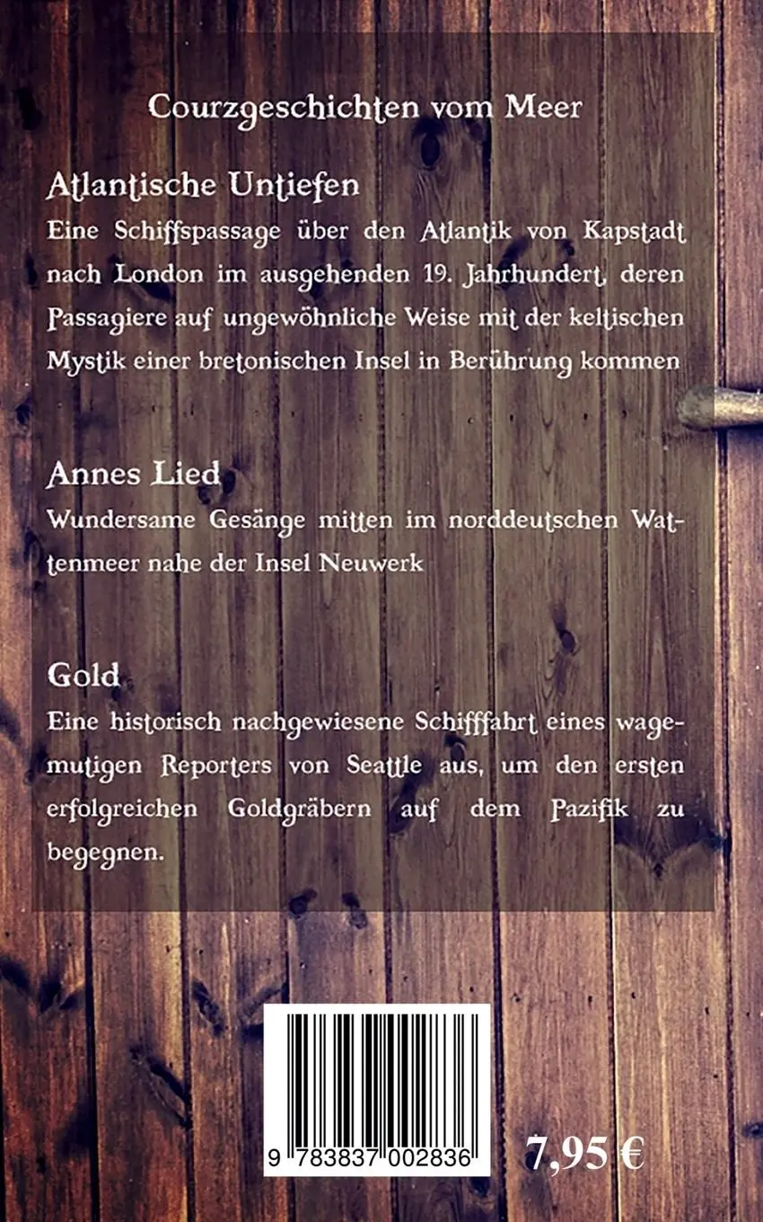 Rückseite: 9783837002836 | Courzgeschichten vom Meer | Alexander Courz | Taschenbuch | 88 S.