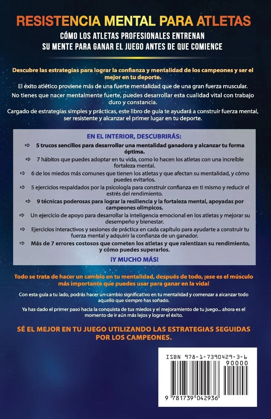 Rückseite: 9781739042936 | Resistencia Mental Para Atletas | J. J. Million | Taschenbuch | 2023