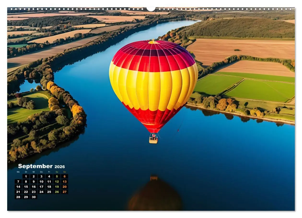Bild: 9783457382936 | Freiheit in den Lüften . Mit dem Heißluftballon unterwegs...