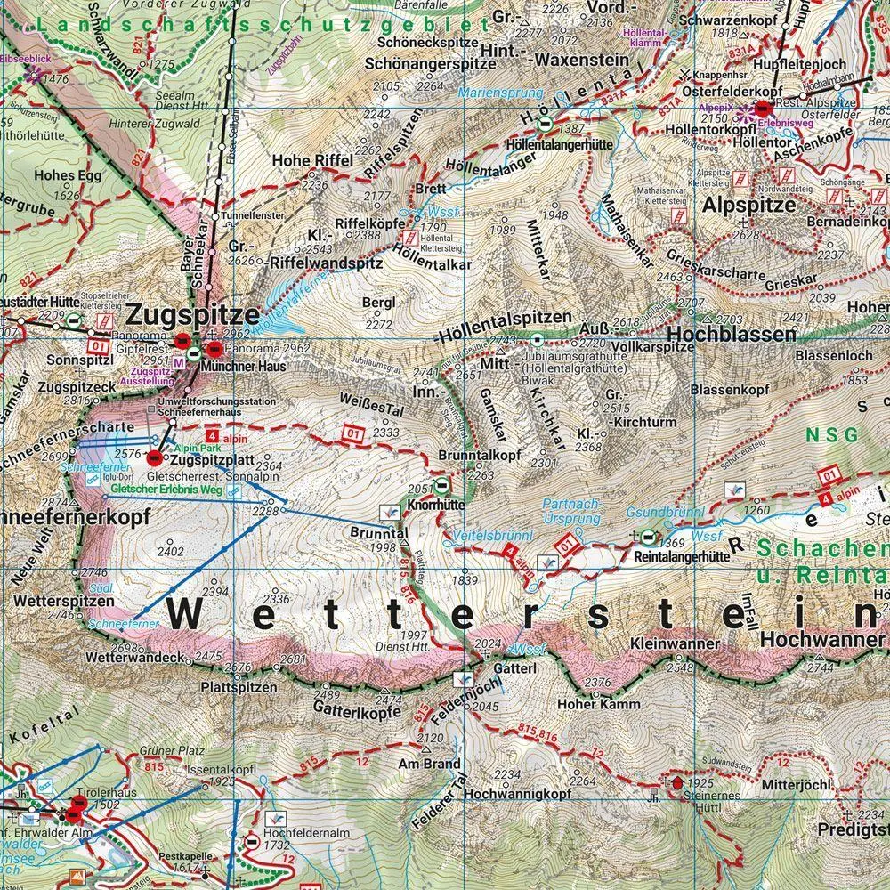Bild: 9783707922936 | freytag &amp; berndt Wanderkarte WK 322 Wetterstein - Karwendel,...
