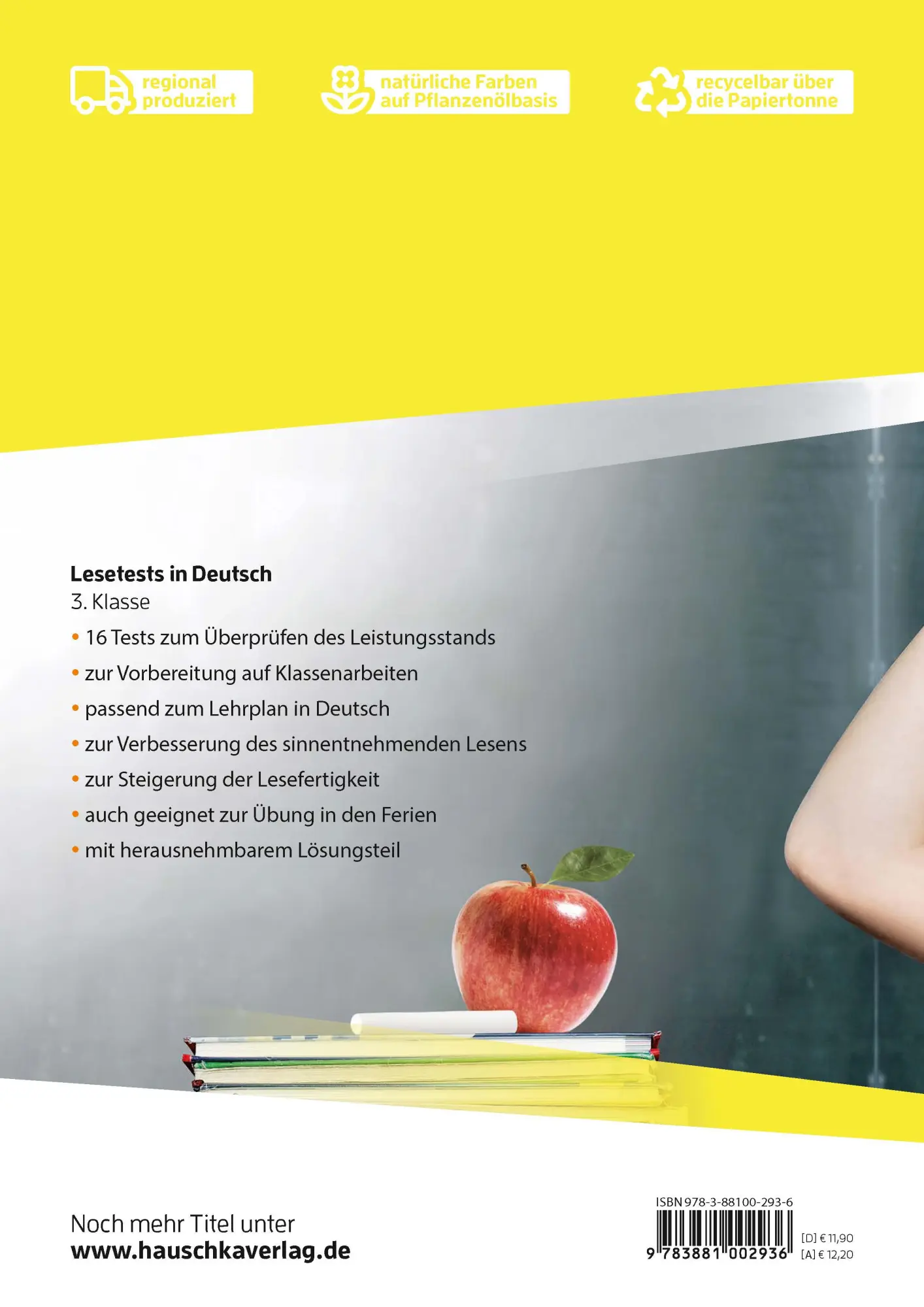 Bild: 9783881002936 | Lesetests in Deutsch - Lernzielkontrollen 3. Klasse, A4- Heft | 80 S.