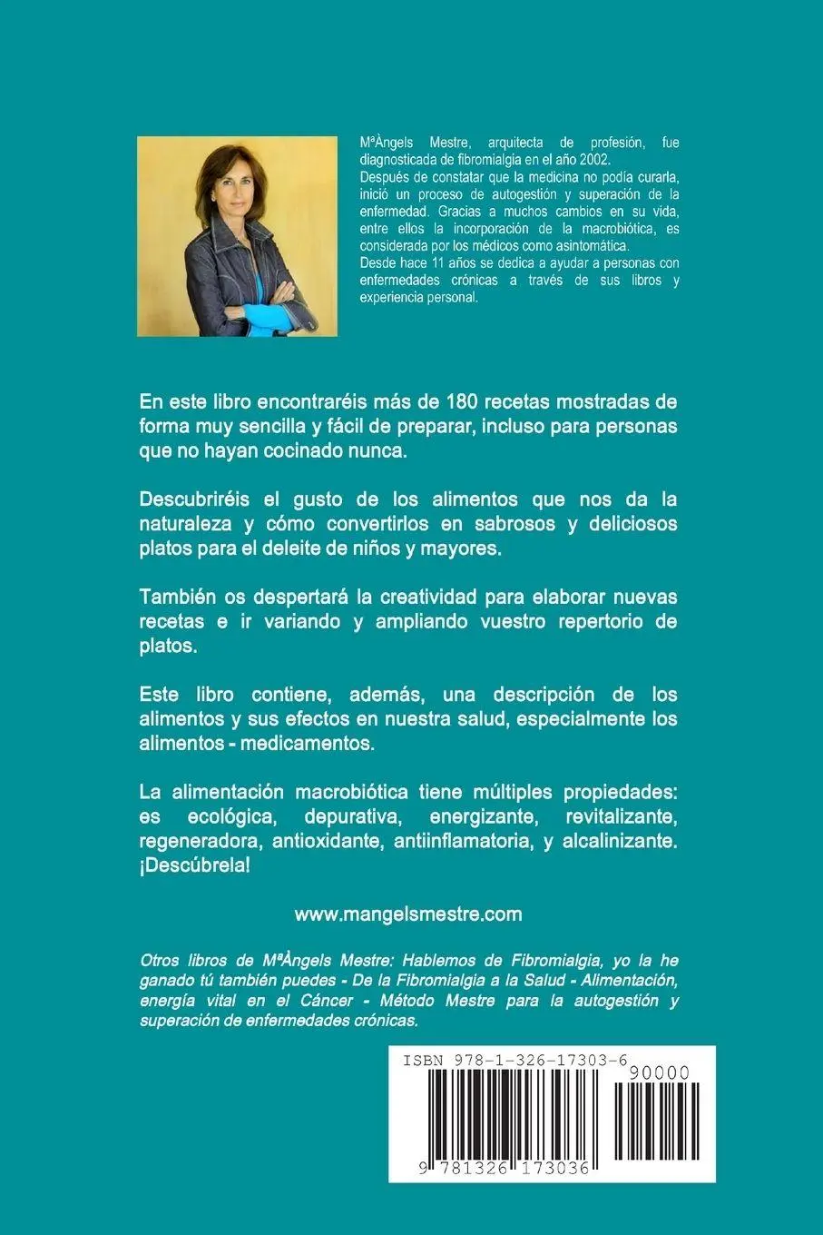 Rückseite: 9781326173036 | RECETAS MACROBIÓTICAS PARA LA SALUD | MªÀngels Mestre | Taschenbuch