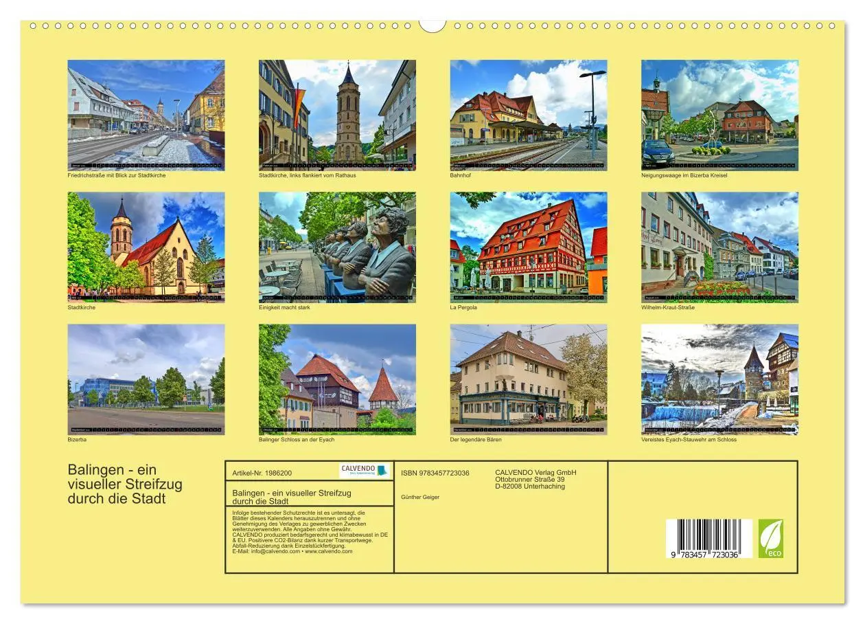 Bild: 9783457723036 | Balingen - ein visueller Streifzug durch die Stadt (hochwertiger...