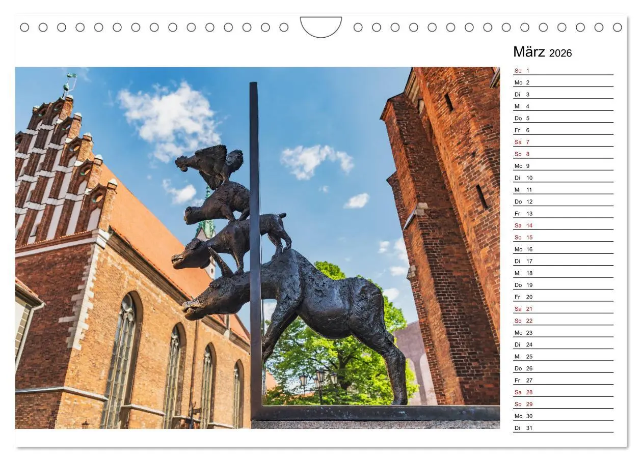 Bild: 9783457893036 | Ein Wochenende in Riga (Wandkalender 2026 DIN A4 quer), CALVENDO...