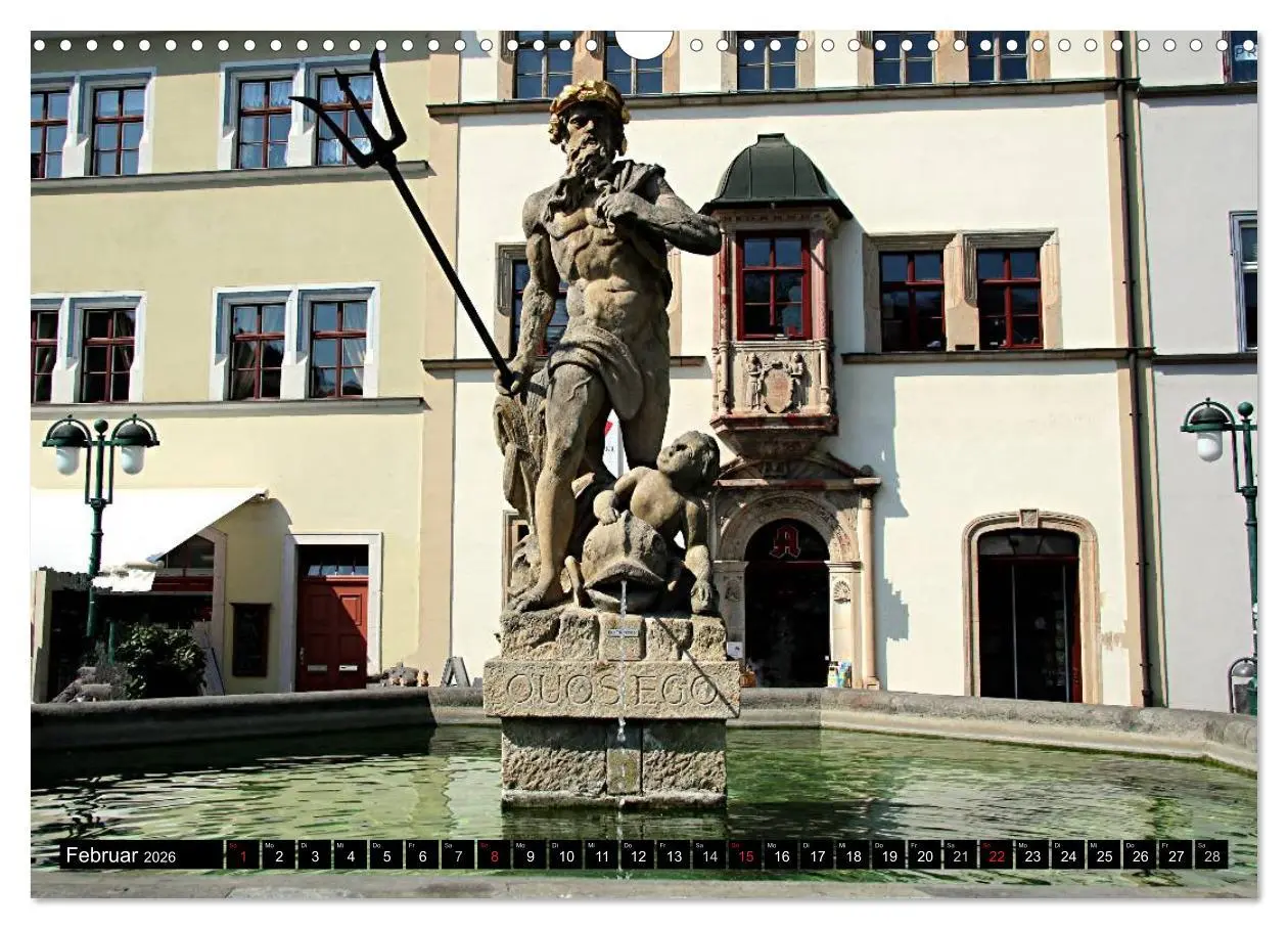 Bild: 9783516123036 | Weimar 2026 (Wandkalender 2026 DIN A3 quer), CALVENDO Monatskalender
