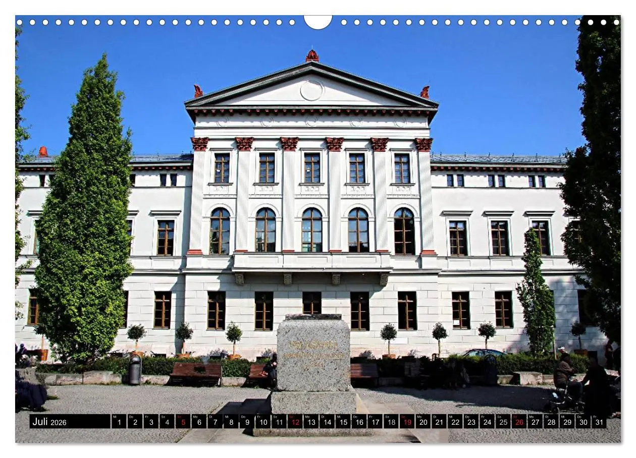 Bild: 9783516123036 | Weimar 2026 (Wandkalender 2026 DIN A3 quer), CALVENDO Monatskalender