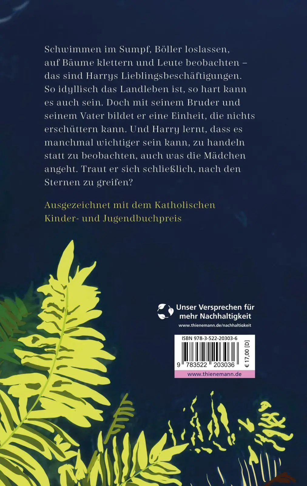 Rückseite: 9783522203036 | Ich weiß, heute Nacht werde ich träumen | Steven Herrick | Buch | 2024