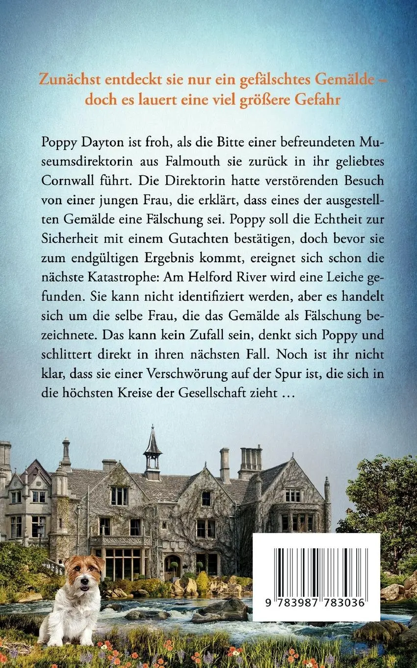 Rückseite: 9783987783036 | Poppy Dayton und die Tote im Helford River | Ein Cornwall-Krimi | Buch