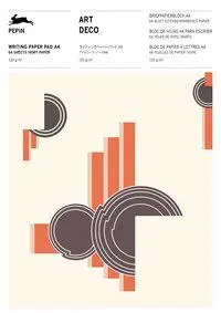 Cover: 9789460093036 | Art Deco, Briefpapier | Writing Paper &amp; Note Pad A4 | Pepin van Roojen