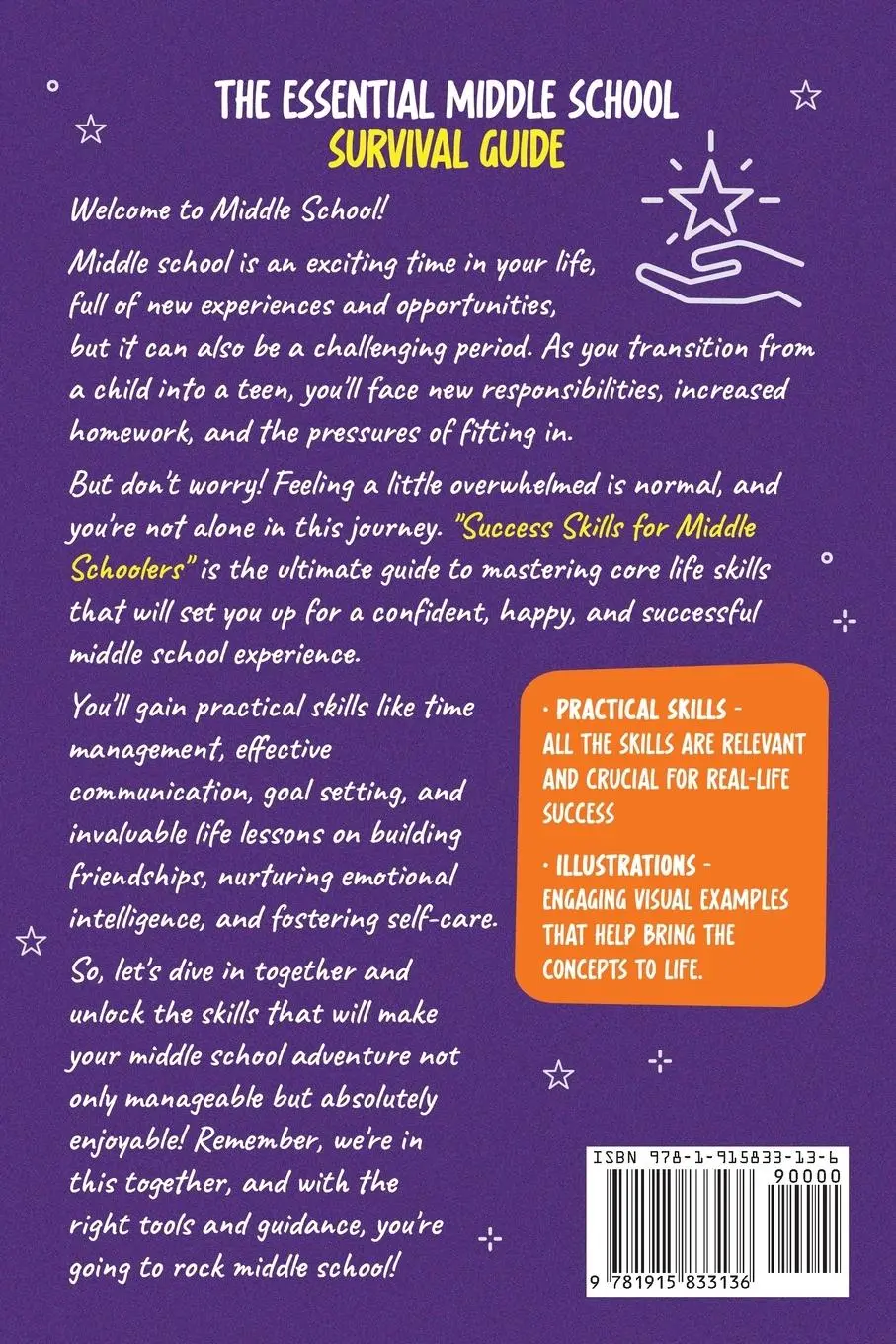 Rückseite: 9781915833136 | Success Skills for Middle Schoolers | Ferne Bowe | Taschenbuch | 2023