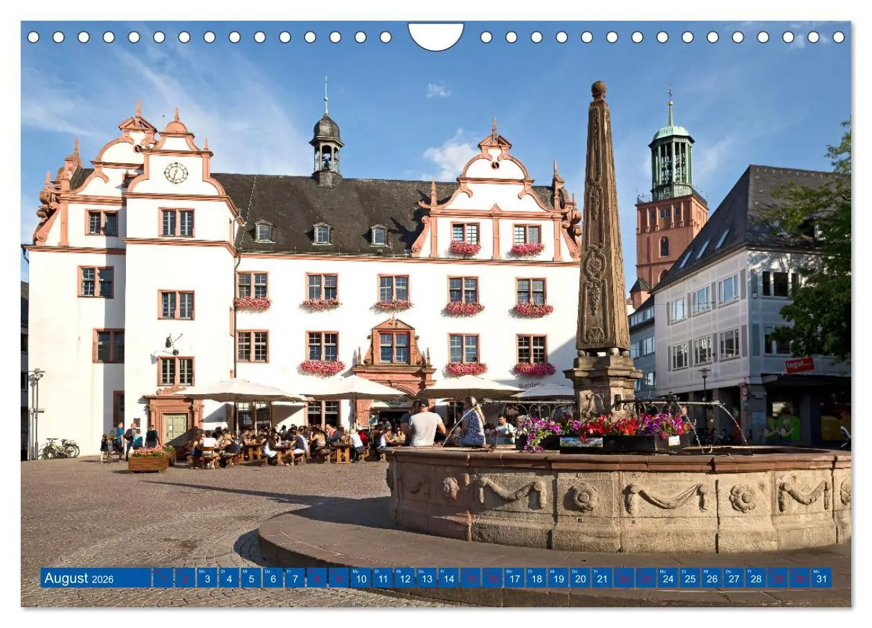 Bild: 9783457573136 | Darmstadt - Mathildenhöhe und Altstadt (Wandkalender 2026 DIN A4...