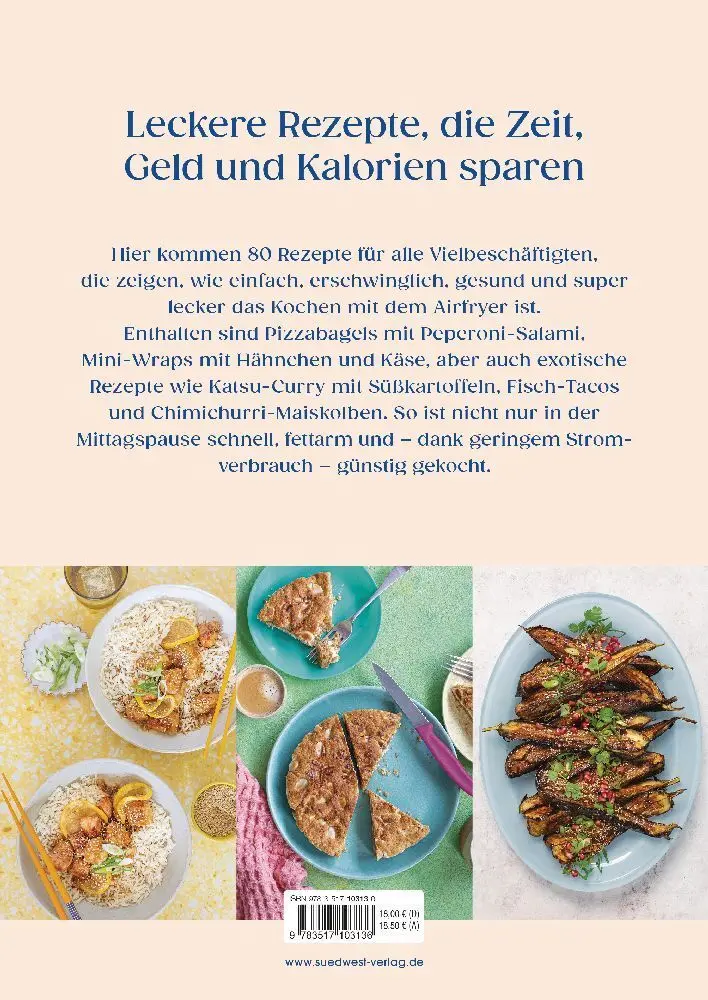 Bild: 9783517103136 | Fettarm frittieren mit dem Airfryer | Nathan Anthony | Taschenbuch