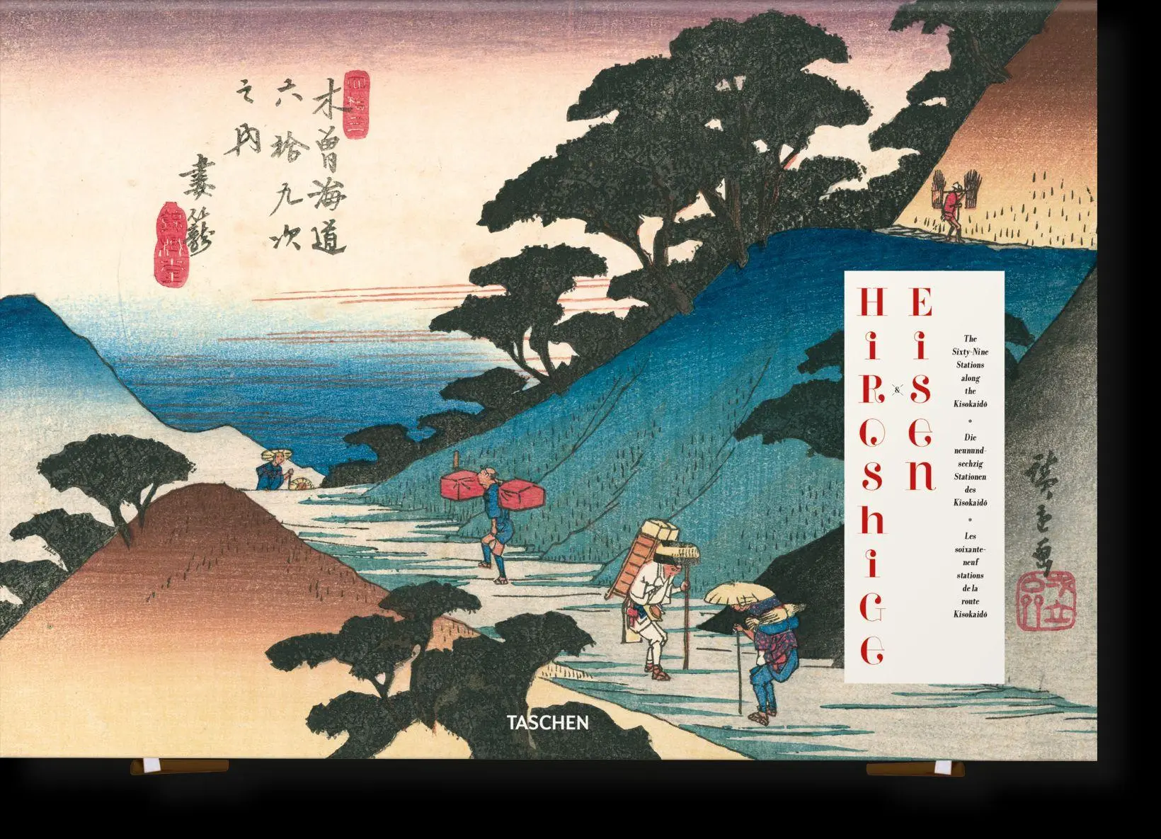 Cover: 9783754403136 | Hiroshige &amp; Eisen. The Sixty-Nine Stations along the Kisokaido | Paget