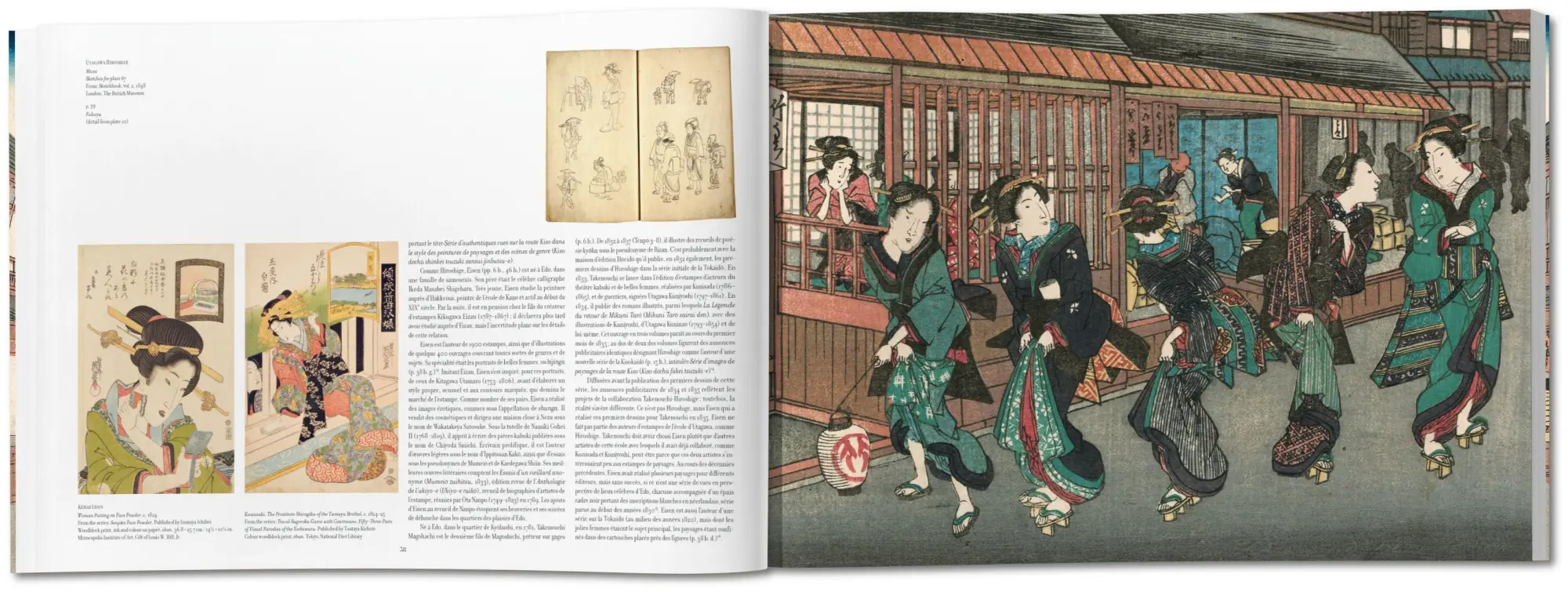 Bild: 9783754403136 | Hiroshige &amp; Eisen. The Sixty-Nine Stations along the Kisokaido | Paget