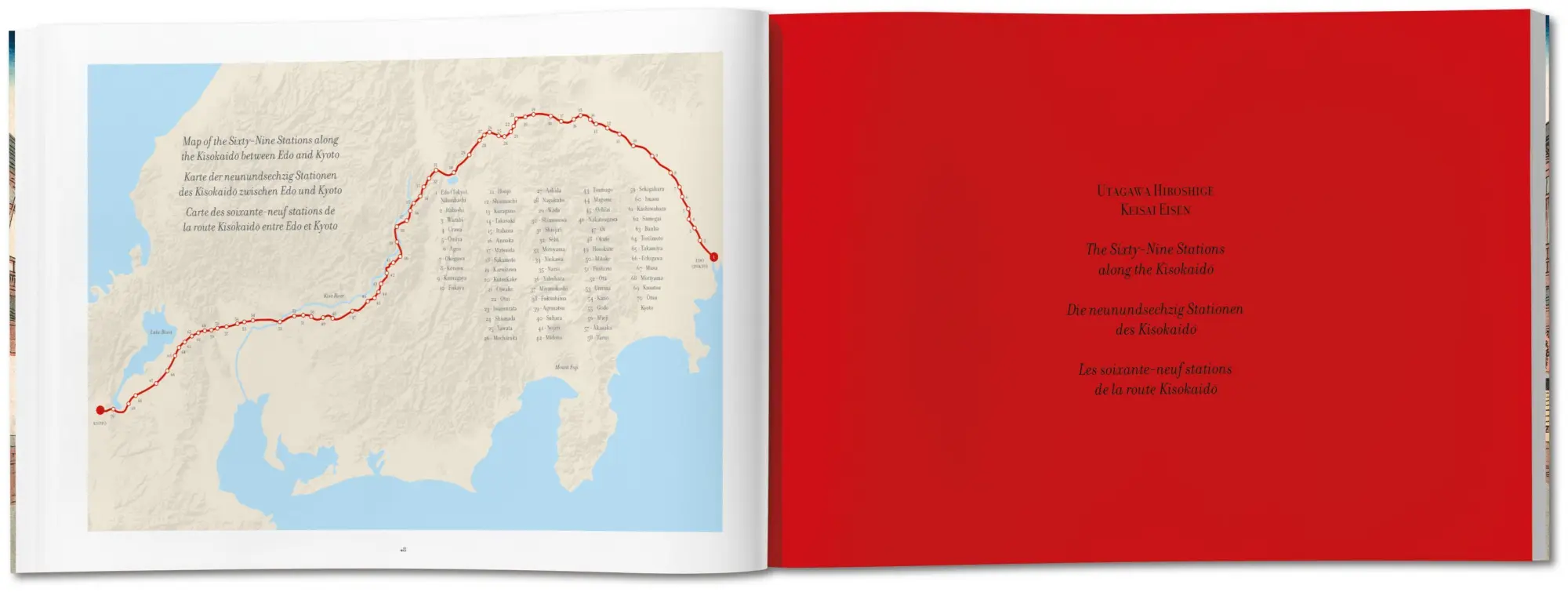 Bild: 9783754403136 | Hiroshige &amp; Eisen. The Sixty-Nine Stations along the Kisokaido | Paget