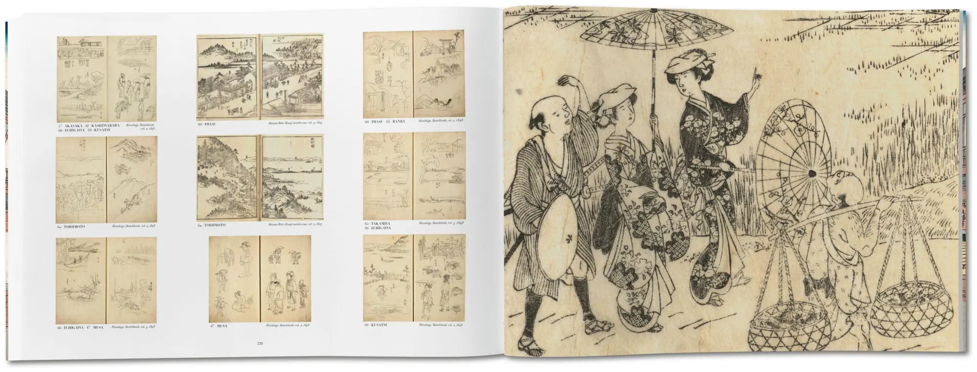 Bild: 9783754403136 | Hiroshige &amp; Eisen. The Sixty-Nine Stations along the Kisokaido | Paget
