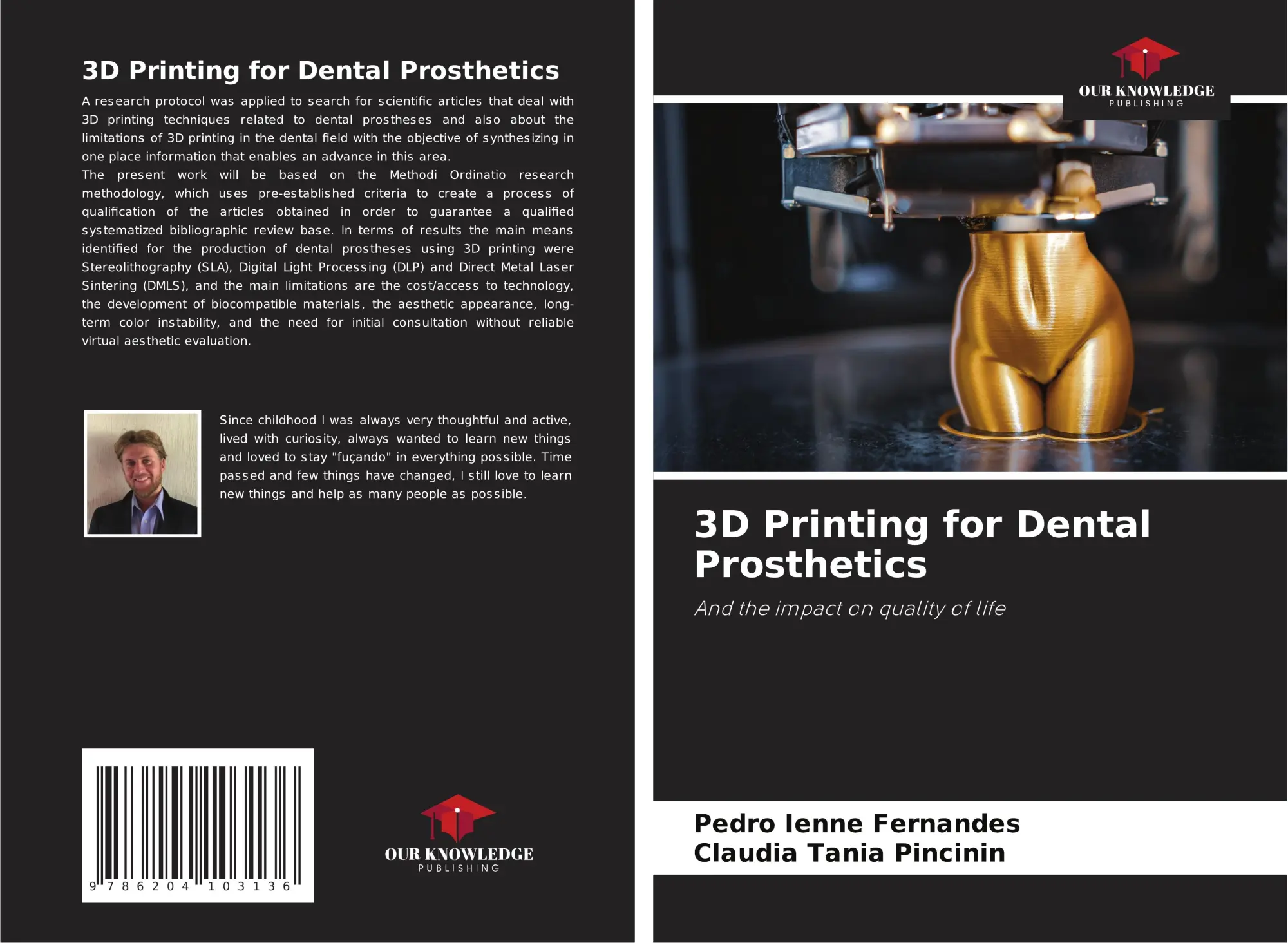 Cover: 9786204103136 | 3D Printing for Dental Prosthetics | And the impact on quality of life