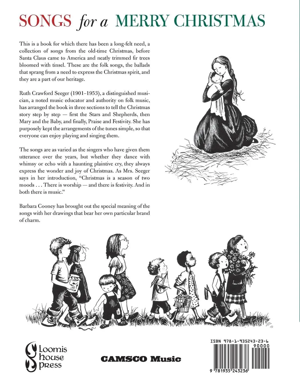 Rückseite: 9781935243236 | American Folk Songs for Christmas | Ruth Crawford Seeger | Taschenbuch