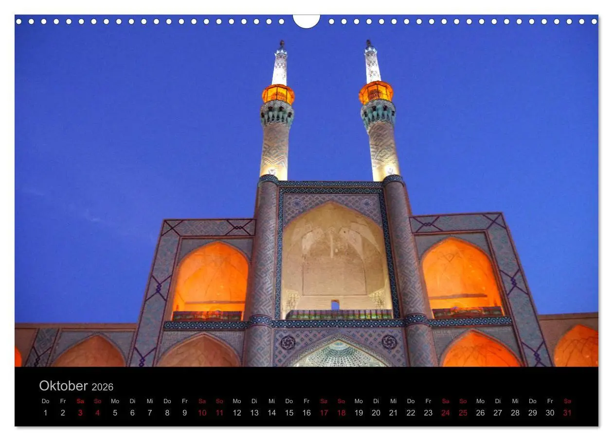 Bild: 9783457873236 | Iran - Impressionen einer Reise (Wandkalender 2026 DIN A3 quer),...