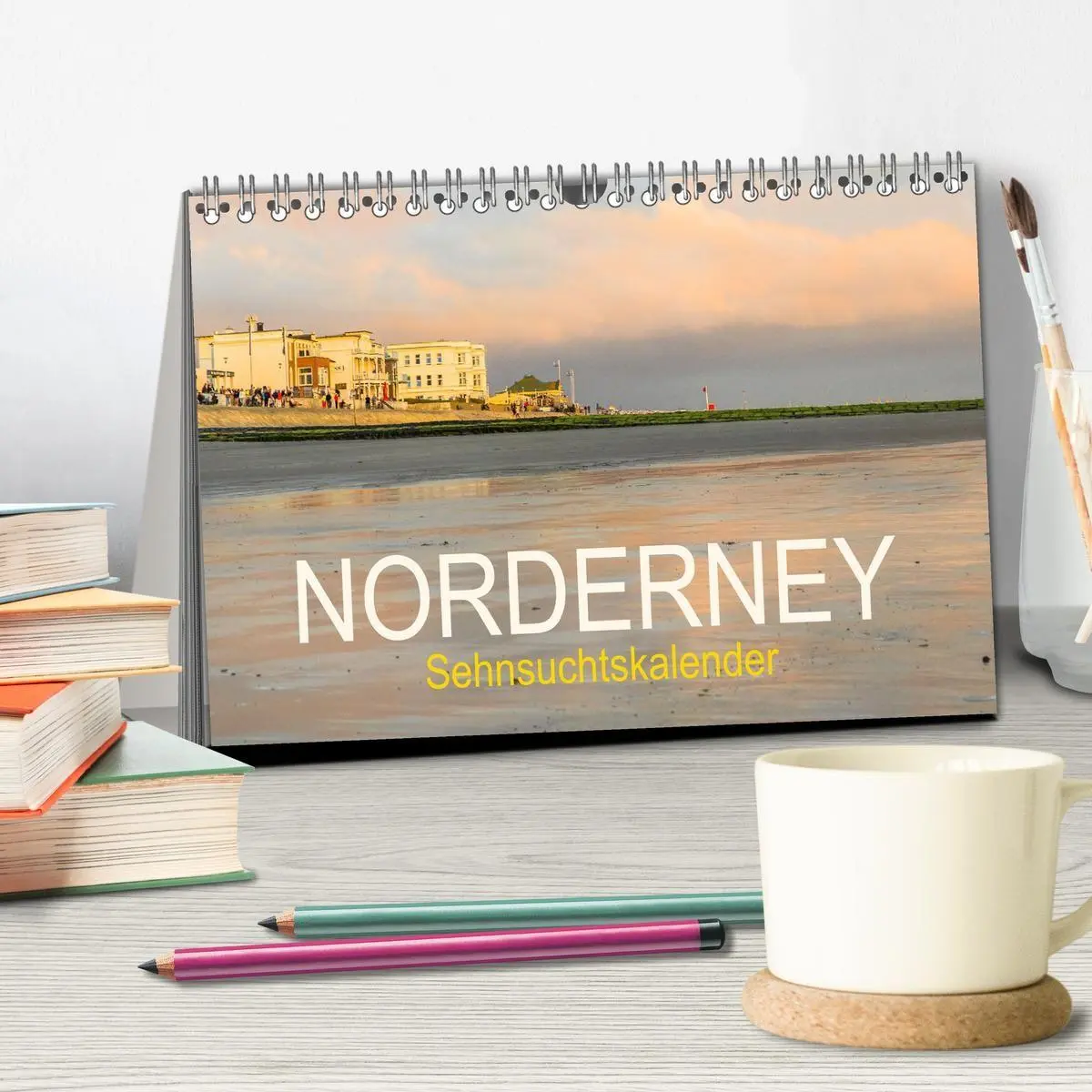 Bild: 9783569053236 | Norderney Sehnsuchtskalender (Tischkalender 2027 DIN A5 quer),...