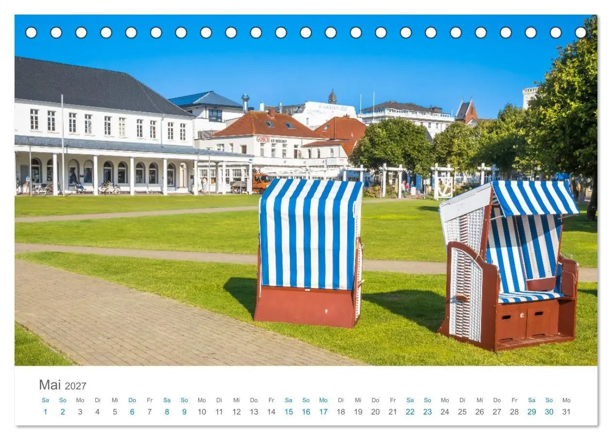 Bild: 9783569053236 | Norderney Sehnsuchtskalender (Tischkalender 2027 DIN A5 quer),...