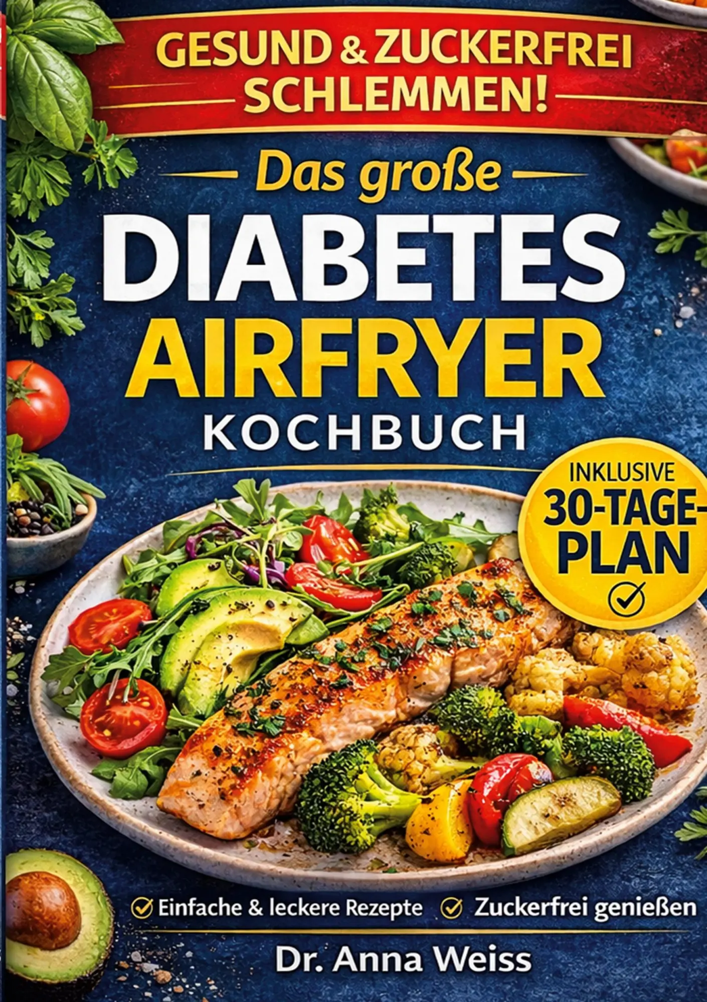 Cover: 9783696393236 | Das große Diabetes Airfryer Kochbuch | Anna Weiss | Taschenbuch | 2026
