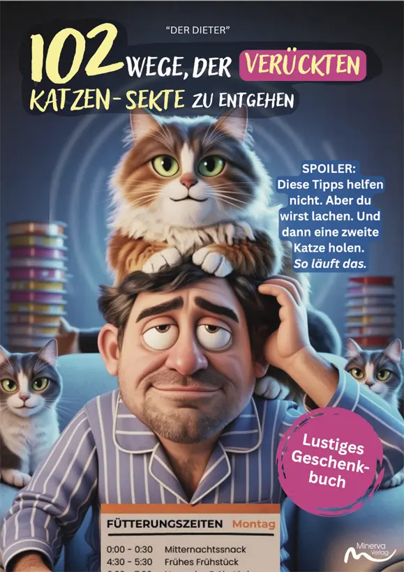 Cover: 9783910503236 | 102 Wege, der verrückten Katzen-Sekte zu entgehen | Der Dieter | Buch