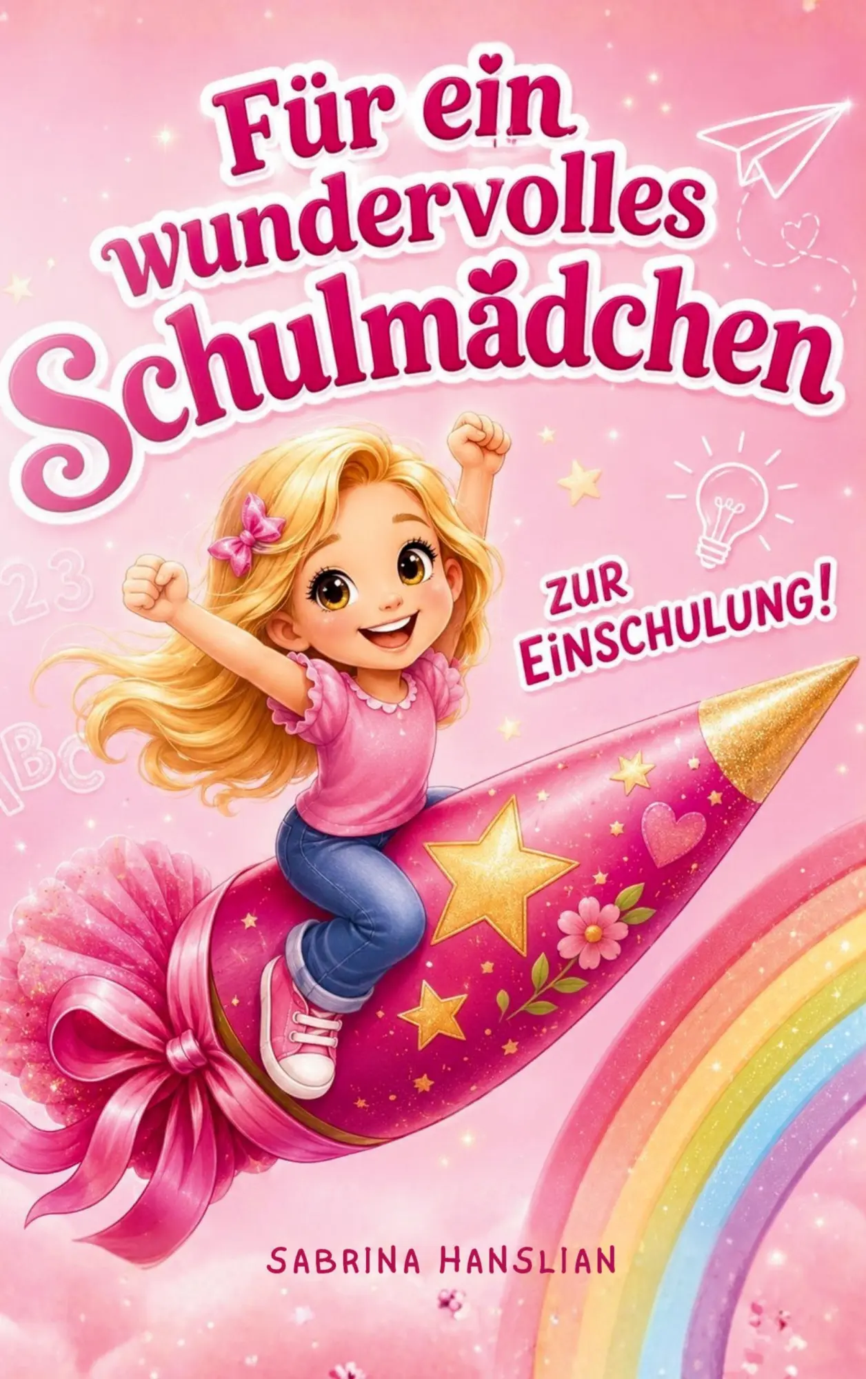 Cover: 9783910673236 | Zur Einschulung für ein wundervolles Schulmädchen | Sabrina Hanslian