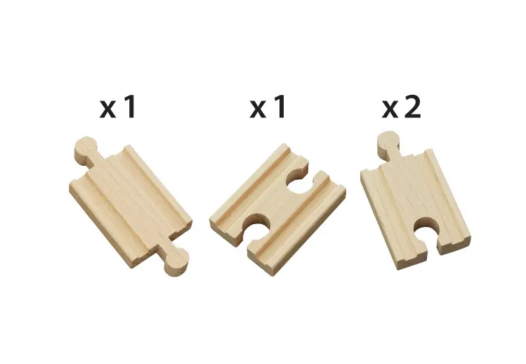Bild: 7312350333336 | Gerade Mini-Gleise | BRIO® | Spiel | In Schachtel | 63333300 | Deutsch