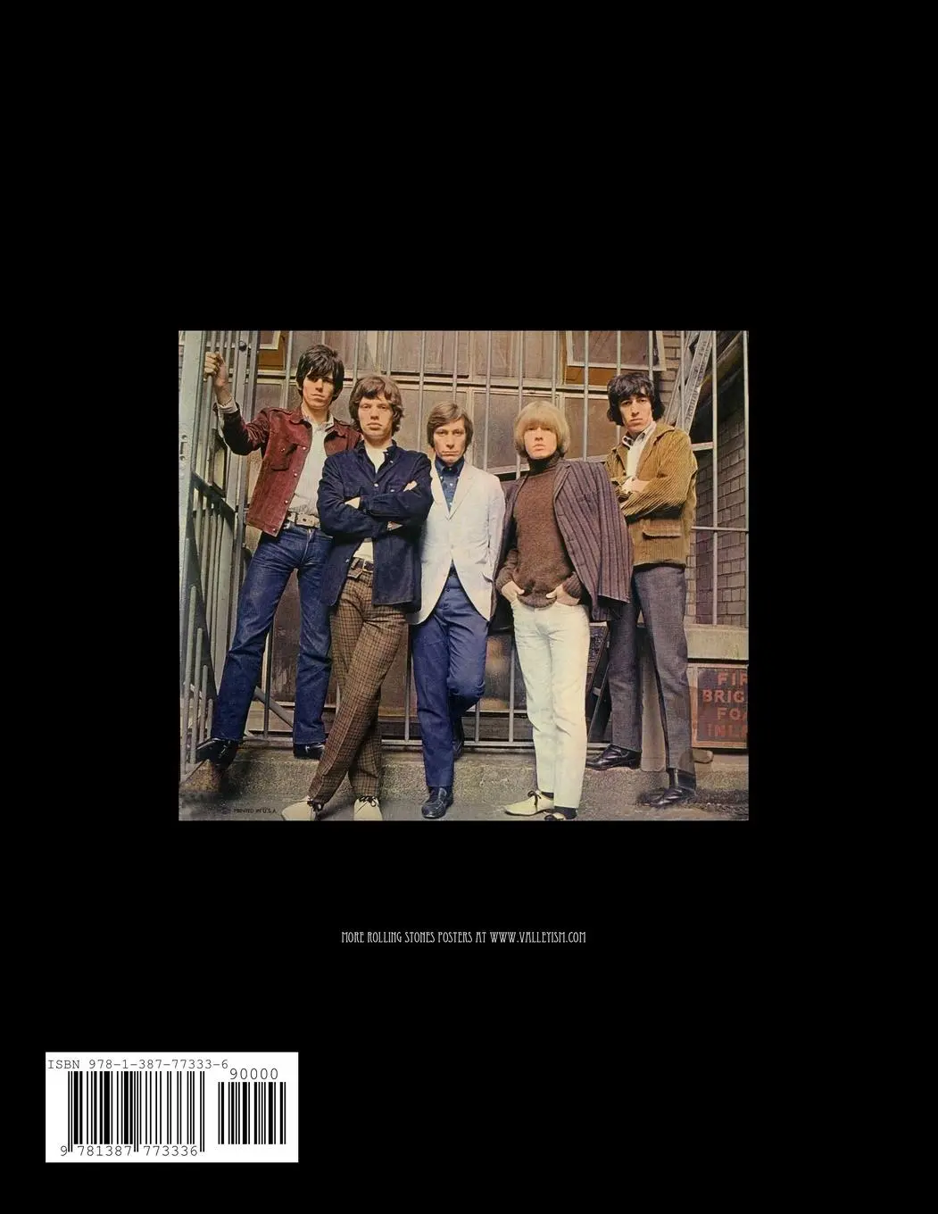 Rückseite: 9781387773336 | The Rolling Stones Concert Posters vol1 | John James Valley | Buch