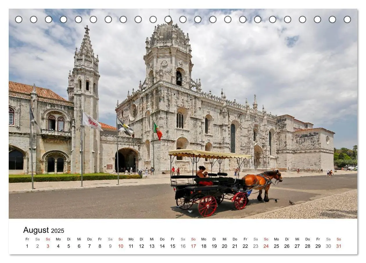 Bild: 9783435603336 | Lissabon Highlights von Petrus Bodenstaff (Tischkalender 2025 DIN...