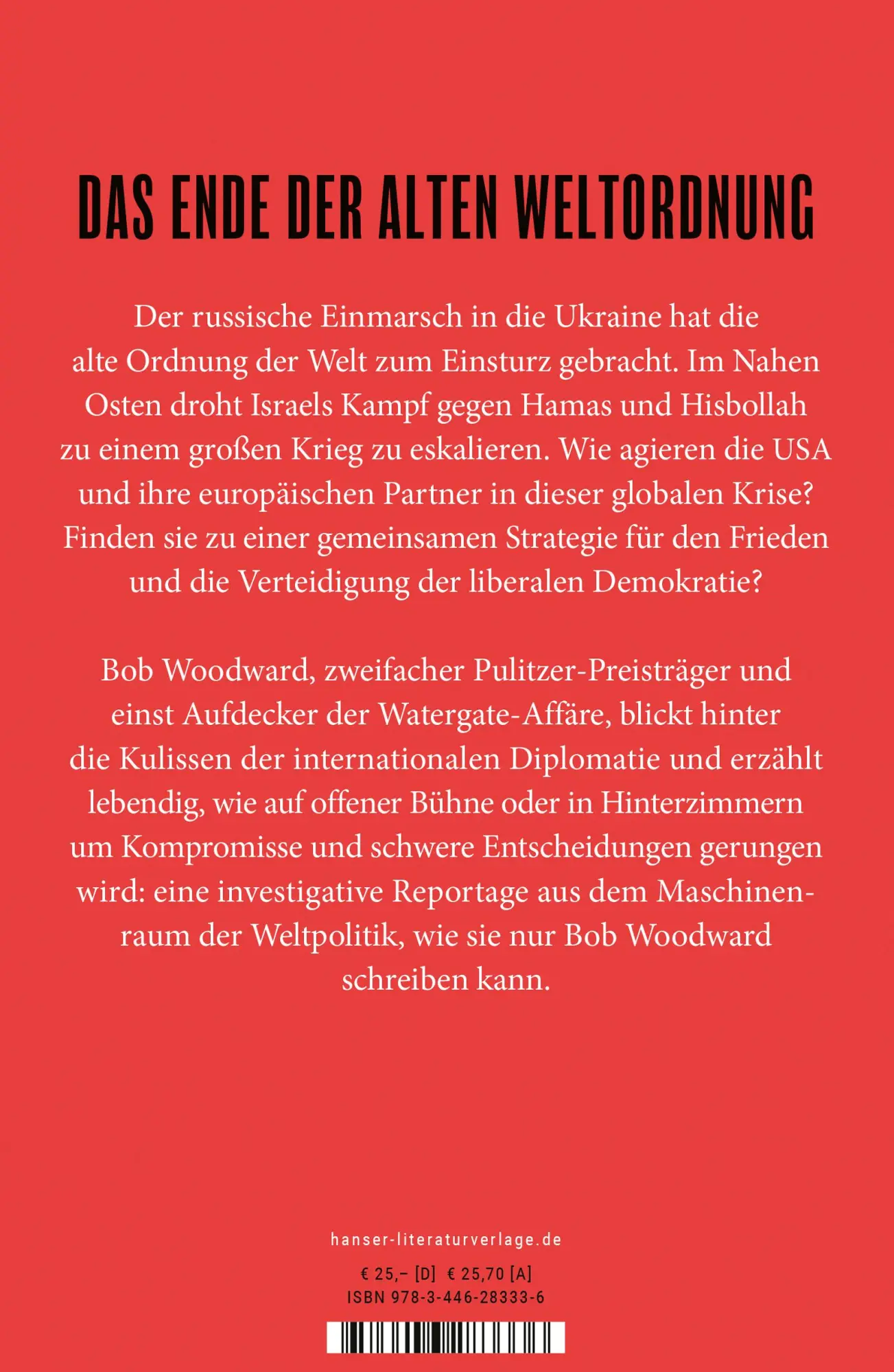 Bild: 9783446283336 | Krieg | Bob Woodward | Buch | 480 S. | Deutsch | 2024