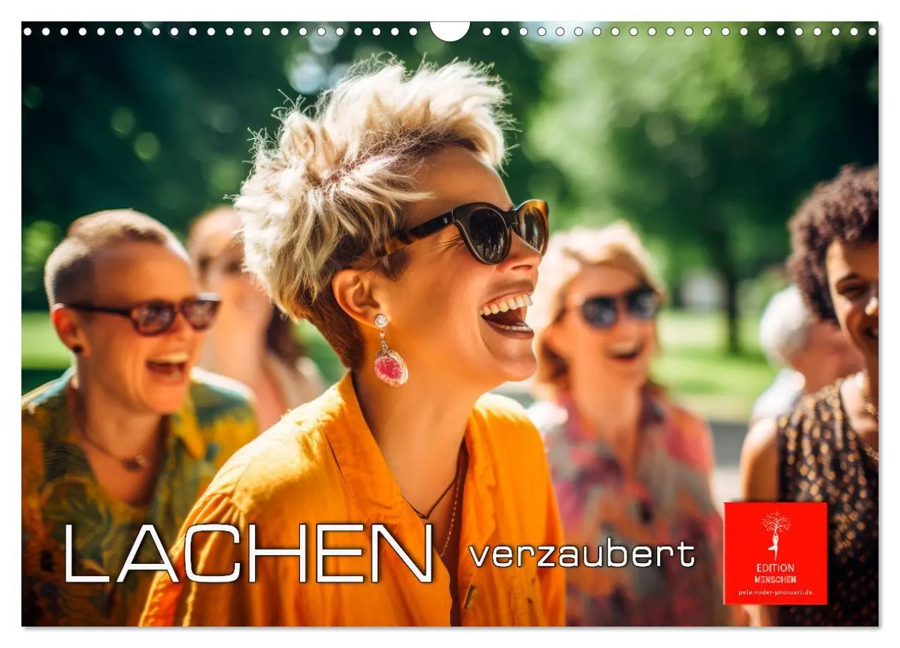 Cover: 9783457483336 | Lachen verzaubert (Wandkalender 2026 DIN A3 quer), CALVENDO...